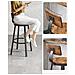 SGABELLI DA BAR 2 PEZZI Stile Loft Marrone Rustico per Cucina x2 - Foto miniatura 5