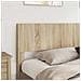 Struttura del letto con stoccaggio e testata Rovere Sonoma - Foto miniatura 3