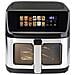 ZHC111S friggitrice Singolo 11 L Indipendente 1800 W Friggitrice ad aria calda Nero, Argento - Foto miniatura 1