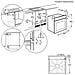 Forno Incasso Steam Crisp (25%Vapore) Classe A 60 Cm MADE IN ITALY LOC3H44TX - Foto miniatura 3