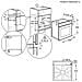 Forno Incasso Steam Crisp (25%Vapore) Classe A 60 Cm MADE IN ITALY LOC3H44TX - Foto miniatura 9