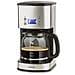 Macchina per caffé americano MG30 SILVER, con filtro in acciaio inox da 1,5 l (12 tazze), caraffa in vetro graduato, mantenimento in caldo - Foto miniatura 1