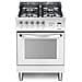 Cucina a Gas PBP66GVT / C 4 Fuochi a Gas Forno a Gas Ventilato Classe A Colore Bianco Perla - Foto miniatura 4