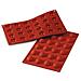 Stampo semisfere 24 cavità 3cm classic terracotta silicone - Foto miniatura 1