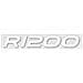 2 Adesivi In Resina Gel Scritte R1200 Compatibili Per Moto Bmw Gs - Stickers 3d - Foto miniatura 1