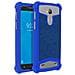 Cover Bumper Universale Smartphone Da 5 A 5.3 Pollici In Silicone Gel Blu - Foto miniatura 1