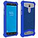 Cover Bumper Universale Smartphone Da 5 A 5.3 Pollici In Silicone Gel Blu - Foto miniatura 10