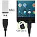 Cavo Adattatore Otg Micro-usb Tipo C Maschio / Usb Femmina - Foto miniatura 4