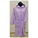 Bimbi Accappatoio Lilla In Microfibra Ultracompatto Con Te 7/9 Anni - Foto miniatura 1