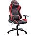 Sedia Ufficio Racing Shift X2 in Similpelle I Poltrona Gaming Reclinabile Ergonomica con Doppio Cuscino Nero / Rosso Senza Poggiapiedi - Foto miniatura 1