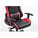 Sedia Ufficio Racing Shift X2 in Similpelle I Poltrona Gaming Reclinabile Ergonomica con Doppio Cuscino Nero / Rosso Senza Poggiapiedi - Foto miniatura 5