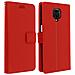 Custodia Xiaomi Redmi Note 9s / 9 Pro / 9 Pro Max Portafoglio Supporto Rosso - Foto miniatura 1