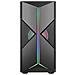 Case Spacirc XO Midi Tower ATX / micro ATX / Mini-ITX 2 Porte USB 3.0 Colore Nero (Finestrato)  - Foto miniatura 3