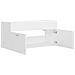 Mobile Lavabo Bianco 100x38,5x46 cm in Legno Multistrato - Foto miniatura 2