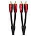 1m Golden Gate RCA, 1m, 2 x RCA, 2 x RCA - Foto miniatura 1