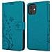 Cadorabo Custodia Compatibile Con Apple Iphone 11 (xi) In Blu Fiore - Coperchio Protettivo In Design Floreale Con Chiusura Magnetica, Funzione Stand E Slot Per Carte - Foto miniatura 8