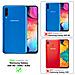 Custodia Compatibile Con Samsung Galaxy A50 / A50s / A30 In Liquid Verde Chiaro - Coperchio Protettivo In Silicone Tpu Flessibile - Foto miniatura 2