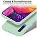 Custodia Compatibile Con Samsung Galaxy A50 / A50s / A30 In Liquid Verde Chiaro - Coperchio Protettivo In Silicone Tpu Flessibile - Foto miniatura 5