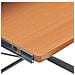 Scrivania Computer Angolo Marrone 132x112x99 Legno Multistrato - Foto miniatura 3
