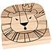 Puzzle Di Legno Dell'umore Del Leone - Foto miniatura 1