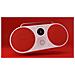 PLRMUSICP39091RED altoparlante portatile Rosso, Bianco - Foto miniatura 1