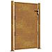 Cancello Da Giardino 105x130 Cm In Acciaio Corten - Foto miniatura 1
