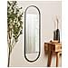 Specchio Vallery 40 Cm 120 Cm Metallo Nero - Foto miniatura 1