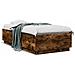 Giroletto Luci Led Rovere Fumo 90x190 Cm In Legno Multistrato - Foto miniatura 1