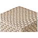 Pouf Nalli Materiale Sintetico Tortora - Foto miniatura 3