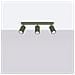 Lampada Da Soffitto Karbon 3l Verde Oliva Sl. 1619 - Minimalista Lampada Da Soffitto Verde Oliva 16.5x45x6.5 Cm - Foto miniatura 2