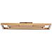 Lampada A Soffitto Zancara - Marrone - Legno - 38x83x5 Cm - Foto miniatura 4