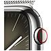 Watch Series 9 45 mm Digitale 396 x 484 Pixel Touch screen 4G Argento Wi-Fi GPS (satellitare) - Foto miniatura 3