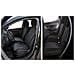 Serie Completa Coprisedili Personalizzati Lancia Ypsilon 11>24 5 Posti Tess. Misto Cotone Nero/antracite - Foto miniatura 1