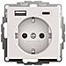 245927 Schuko Usb-spannungsversorgung 2f System 55 (245927) - Foto miniatura 1