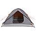 Tenda da Campeggio a Cupola 3 Persone Arancione Impermeabile - Foto miniatura 7