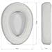Cuscinetti Auricolari Per Cuffie Wireless Jlab Jbuds Lux Anc (confezione Da 2) White - Foto miniatura 3