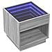 Tavolino da Salotto con LED Infinity Rovere Sonoma 50x50x50 cm - Foto miniatura 3