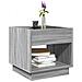 Tavolino da Salotto con LED Infinity Rovere Sonoma 50x50x50 cm - Foto miniatura 5