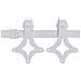 "Set Porta Scorrevole  con Hardware Bianco 93x211 cm Legno Massiccio di Pino, Porta Interna  con Vetro ""ORKDAL"" Bianca 93x211x4 cm" - Foto miniatura 7