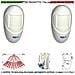 Sensori Di Movimento Intrusi 2 Doppie Tecnologia Grandangolo Per Antifurto Portata 12 Mt Da Interno Alimen. 12 V Assor - Foto miniatura 1