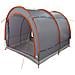 Tenda porta biciclette Grigio e arancione 256 x 222 x 182 cm - Foto miniatura 1