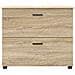 Mobile da Bagno con cassetto rovere sonoma 76.5 x 35 x 64 cm - Foto miniatura 6