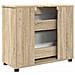 Mobile da Bagno con cassetto rovere sonoma 76.5 x 35 x 64 cm - Foto miniatura 8