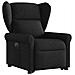 Poltrona Alzapersona Reclinabile Elettrica Nera in Tessuto - Foto miniatura 3