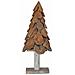 Albero di Natale Marrone 90 cm Legno massello di teak - Foto miniatura 4