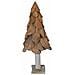 Albero di Natale Marrone 90 cm Legno massello di teak - Foto miniatura 5