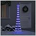 Albero di Natale LED con 230 LED Blu 51 x 51 x 190 cm Metallo - Foto miniatura 2