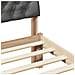 Struttura del Letto marrone e grigio scuro 160 x 200 cm - Foto miniatura 8