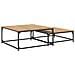 Tavolino da salotto 2 pcs Rovere artigianale Legno multistrato - Foto miniatura 1