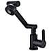 Rubinetto per lavabo da bagno, Blackswan, tipo M321, modello nero opaco, pieghevole a 360°, misura 30 cm - Foto miniatura 1
